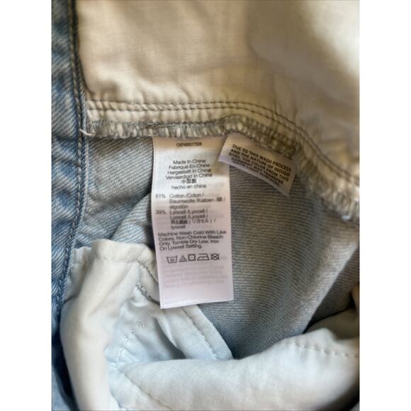 NWT Madewell Curvy Harlow Wide Leg Denim Trouser Jeans Womens Size 31 W Light - Picture 9 of 11
